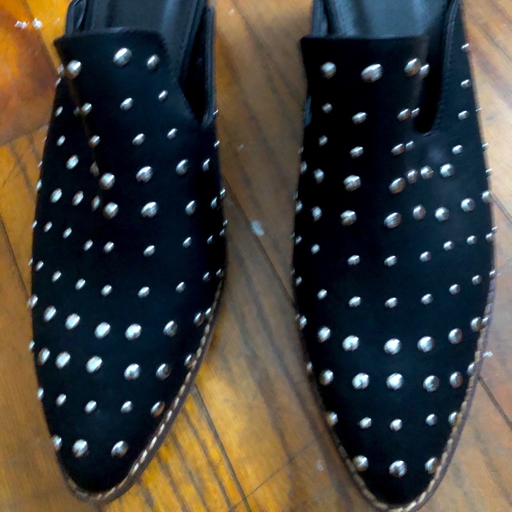 Studded mules